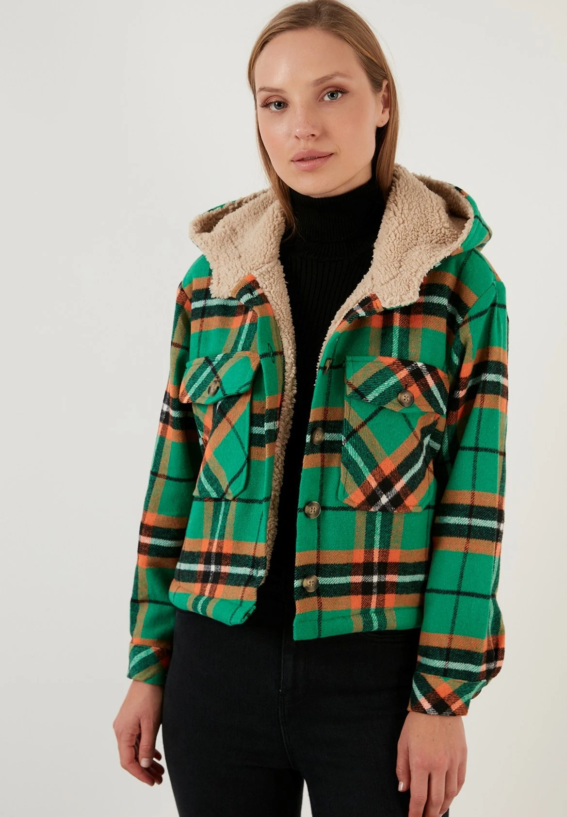 LELA Regular Fit - Giacca Da Mezza Stagione - Green 1 LELA Regular Fit - Giacca Da Mezza Stagione - Green