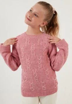 LELA Regular Fit - Maglione - Rose 6 LELA Regular Fit - Maglione - Rose -Lela 585e19b36a21401da4678f3eab5341d6