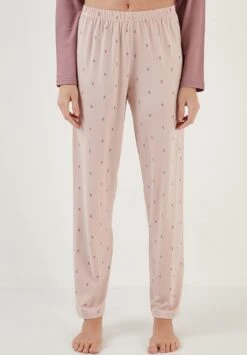 LELA Soft TouchPigiamaPowder Pink Donna Intimo Notte E Loungewear L6S81P00N-J11 -Lela 58b6022e2c4b4a8385735ec9934a459d