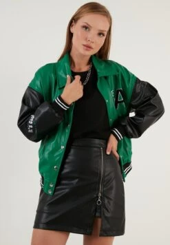 LELA Loose FitGiacca In SimilpelleBenetton Color Donna Giacche E Blazer L6S21U01C-M11 -Lela 58dd4ab72e2b45adb51acc6fc212cbf6