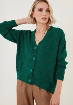 LELA CardiganBenetton Donna Maglieria L6S21I03R-M11 -Lela 58dfca99e7ce466196f62e72442b723b