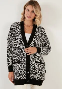 LELA CardiganBlack Donna Maglieria L6S21I03E-Q11