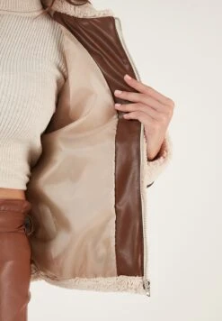 LELA Regular FitGiacca InvernaleEcru Donna Giacche E Blazer L6S21U01L-B11 -Lela 59722cd53271432faa526bdca952614f