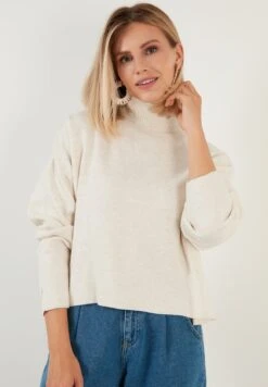 LELA MaglioneEcru Donna Maglieria L6S21I03T-A11 11 LELA MaglioneEcru Donna Maglieria L6S21I03T-A11 -Lela 597bad5fd5864fadac35d33eae058e89