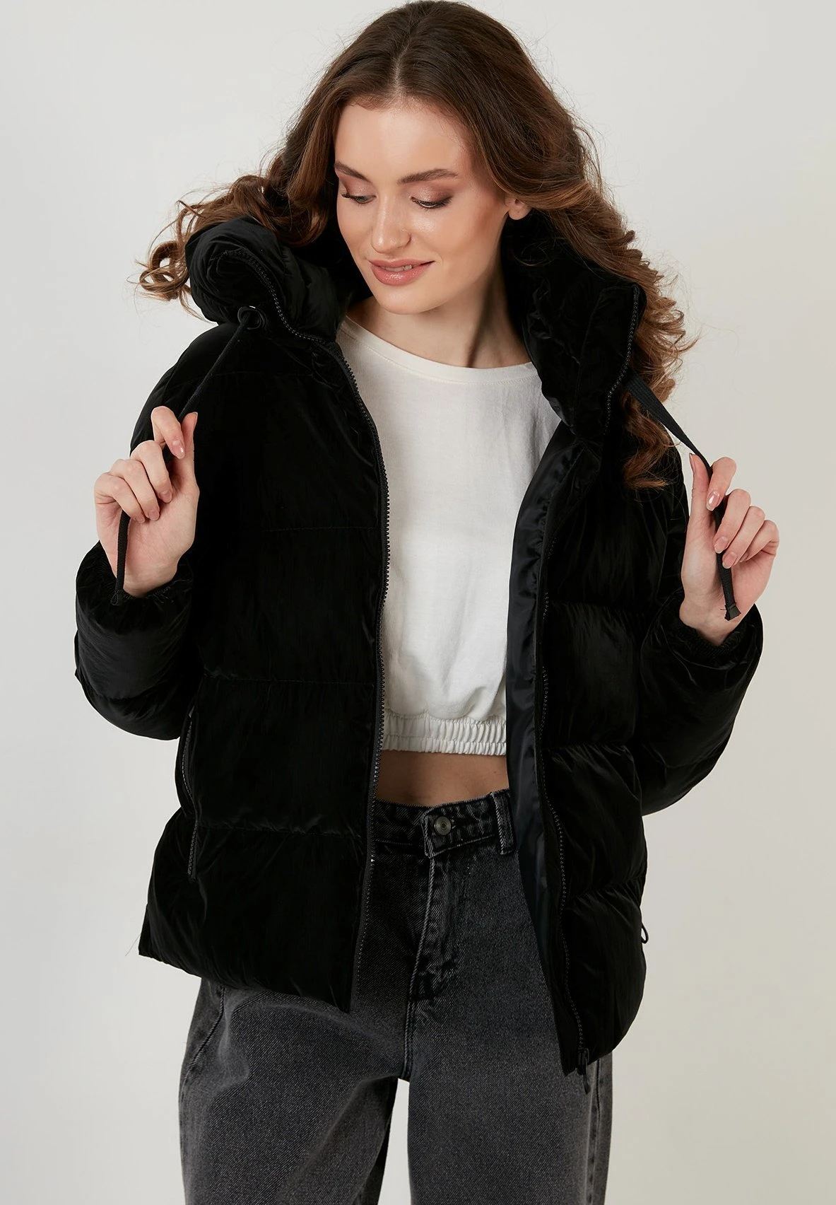 Lela Hooded Puffer FlameGiacca InvernaleBlack Donna Giacche E Blazer L6S21U00R-Q11 3 Lela Hooded Puffer FlameGiacca InvernaleBlack Donna Giacche E Blazer L6S21U00R-Q11 - immagine 3