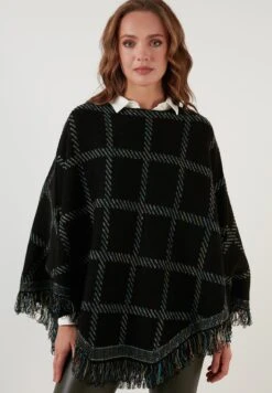 LELA Regular FitMantellaBlack-Green Donna Giacche E Blazer L6S21U00X-M11