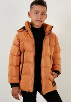 LELA Regular FitCappotto InvernaleMustard Yellow Bambini Abbigliamento Outwear L6S24L003-E11 -Lela 5d0b6a93ff6c437eb3ef080c936d48c4