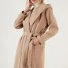 LELA Regular Fit - Cappotto Invernale - Mink