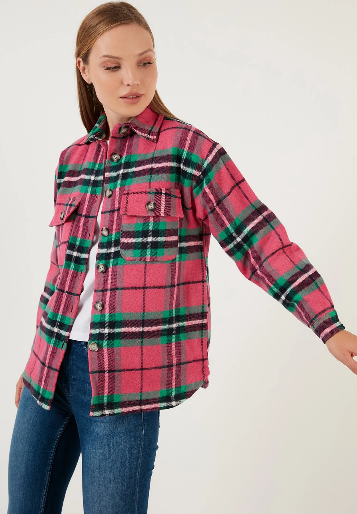 LELA Giacca Da Mezza StagioneFuchsia Donna Giacche E Blazer L6S21G00S-J11 2 LELA Giacca Da Mezza StagioneFuchsia Donna Giacche E Blazer L6S21G00S-J11 - immagine 2