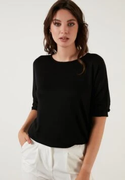 LELA Regular FitCamicettaBlack Donna Camicie E Bluse L6S21E006-Q11 -Lela 5e171d540a0f47bf8dc326e0244bbb89