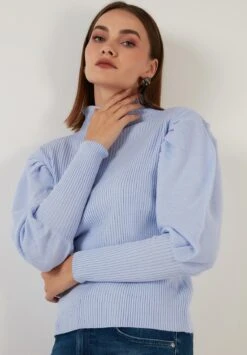 LELA Regular FitMaglioneBlue Donna Maglieria L6S21I04E-K11 -Lela 5fb00c02fddf42648bcdbd120111c0ec