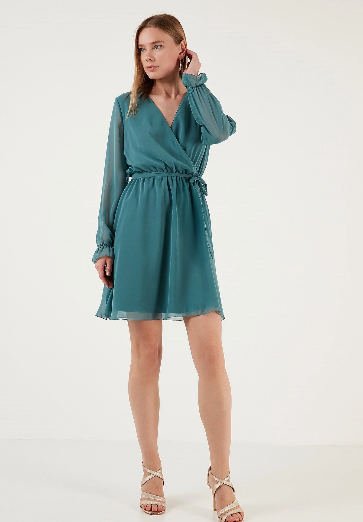 LELA Mini- Vestito Estivo - Mint 4 LELA Mini- Vestito Estivo - Mint - immagine 4