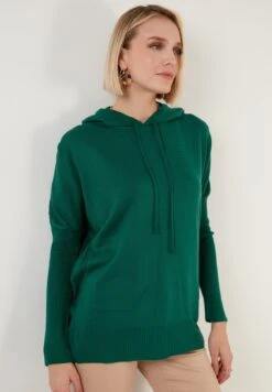 LELA Regular FitFelpa Con CappuccioBenetton Donna Maglieria L6S21I033-M11 -Lela 5fd76530861145088b6aecb00893d8cf