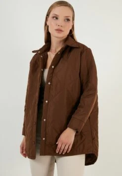 LELA Loose FitCappotto InvernaleBrown Donna Cappotti L6S21U01I-O11 -Lela 6014c04775134db8bf53b86a10d89efd