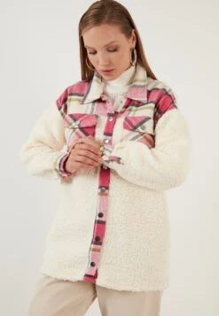 LELA Cappotto Corto - Fuchsia -Lela 60bc90d05a654d198e95fb8e6fa6be28