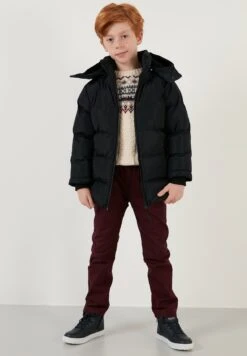 LELA Cappotto InvernaleDark Blue Bambini Abbigliamento Outwear L6S24L00O-K11