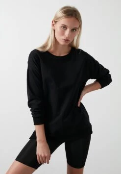 LELA Regular Fit - Felpa - Black