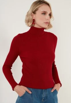 LELA Regular FitMaglioneRed Donna Maglieria L6S21I039-G11 -Lela 63f9bc823f69456d91b763c634e24455