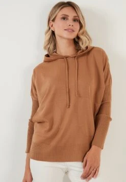LELA Regular Fit - Felpa Con Cappuccio - Caramel -Lela 6465ad2ff4a64e67ac6a3ce22c33f4cf