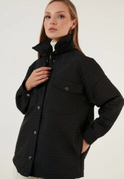 LELA Loose FitGiacca Da Mezza StagioneBlack Donna Giacche E Blazer L6S21G00H-Q11 -Lela 646b4ba10a1749fb8b3d55edefe7816f