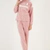 LELA Regular Fit SetPigiamaPowder Pink Donna Intimo Notte E Loungewear L6S81P012-J11