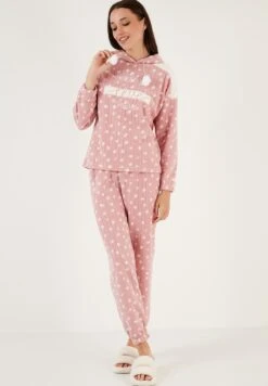 LELA Regular Fit SetPigiamaPowder Pink Donna Intimo Notte E Loungewear L6S81P012-J11