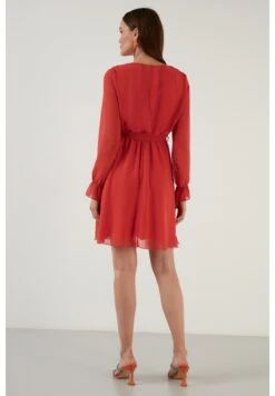 LELA Mini- Vestito Estivo - Orange -Lela 65be486a34a44fb4991e40f4f1b94ea5