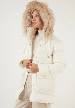 LELA Regular FitCappotto InvernaleEcru Donna Cappotti L6S21U01N-A11 -Lela 66c3a7abdce64a8c992d002686760dcb