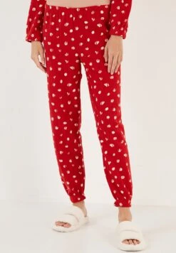 LELA Regular Fit SetPigiamaRed Donna Intimo Notte E Loungewear L6S81P012-G11 -Lela 675bba3df4ba4b6e98b5f0175e1b5468