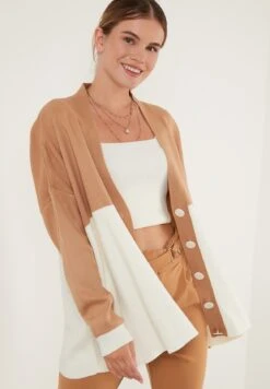 LELA CardiganEcru Camel Donna Maglieria L6S21I04C-B11 10 LELA CardiganEcru Camel Donna Maglieria L6S21I04C-B11 -Lela 67de364c18cd414aa6802ae080aa1386