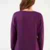 LELA Regular FitFelpaPurple Donna Felpe L6S21J00H-I12