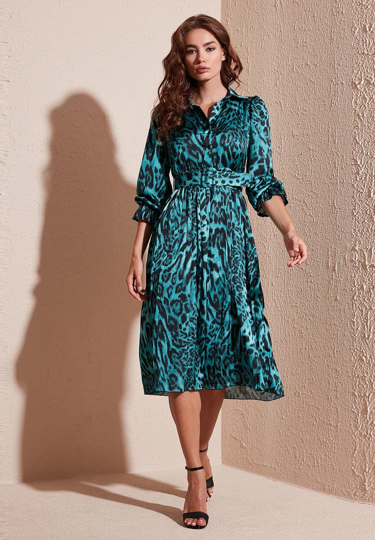 LELA Regular FitAbito A CamiciaBlue Donna Vestiti L6S21C02M-L11 4 LELA Regular FitAbito A CamiciaBlue Donna Vestiti L6S21C02M-L11 - immagine 4