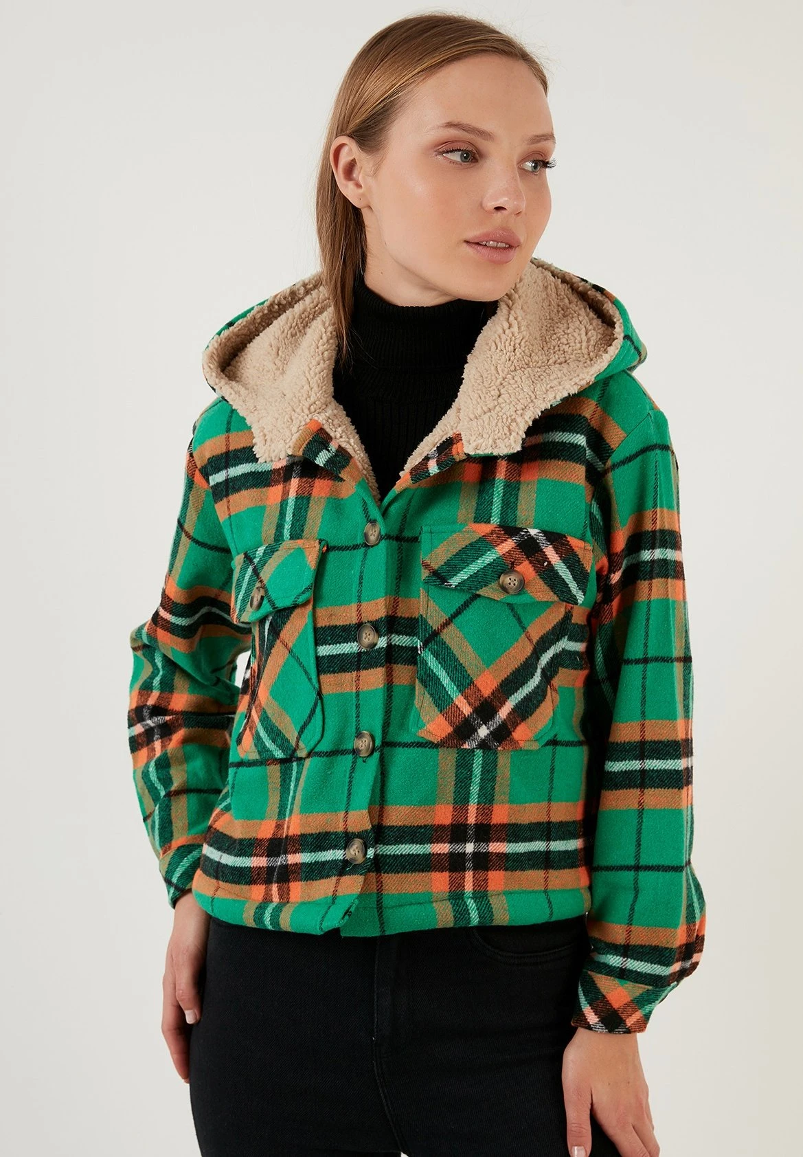 LELA Regular Fit - Giacca Da Mezza Stagione - Green 6 LELA Regular Fit - Giacca Da Mezza Stagione - Green - immagine 6