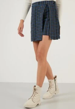 LELA Gonna A CampanaIndigo Donna Gonne L6S21B00D-K11 -Lela 6ba4795241fd41abb0cdc18b7abd54fb