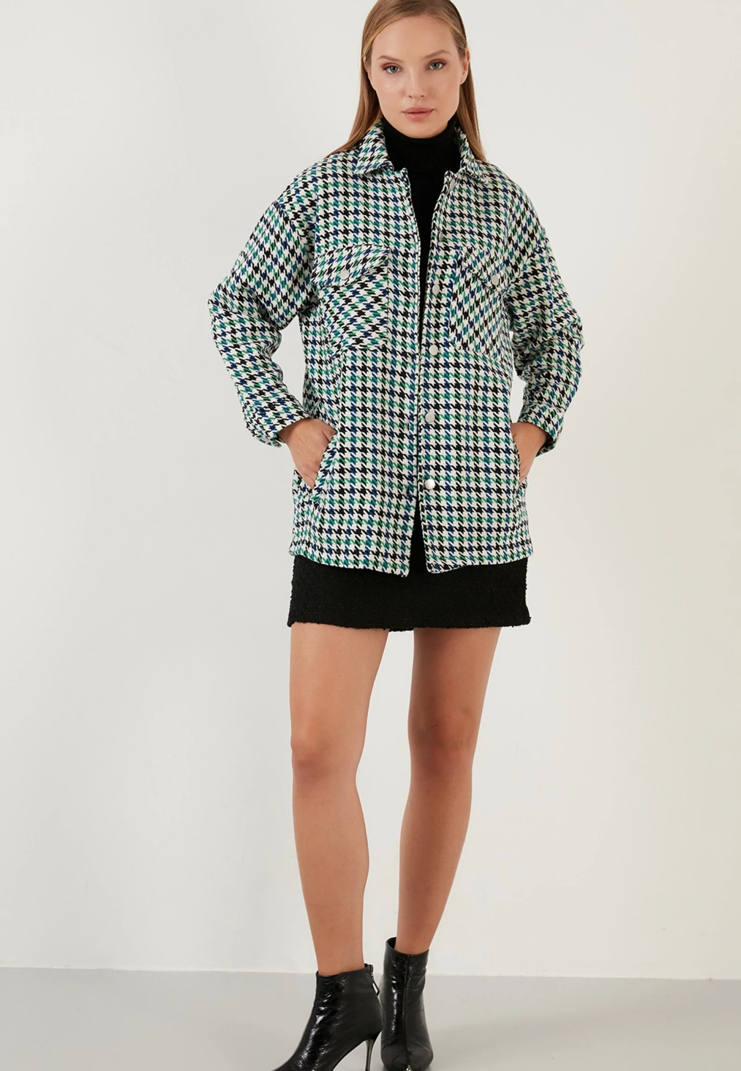 LELA Regular FitGiacca Da Mezza StagioneBenetton Color Donna Giacche E Blazer L6S21G00L-M11 2 LELA Regular FitGiacca Da Mezza StagioneBenetton Color Donna Giacche E Blazer L6S21G00L-M11 - immagine 2