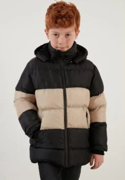 LELA Removable Hooded InflatableCappotto InvernaleBlack-Stone Color-Black Bambini Abbigliamento Outwear L6S26L000-Q11