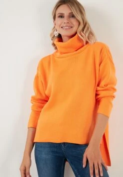 LELA Regular FitMaglioneOrange Donna Maglieria L6S21I032-H11 -Lela 6d9135021f2c45d2a36ea25793987a95