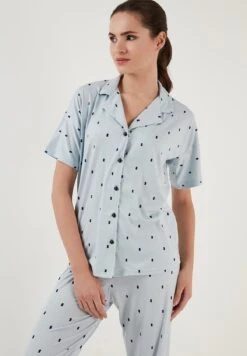 LELA Set Regular Fit - Pigiama - Light Blue -Lela 6dc50076454e4daa854a799c415ddcff