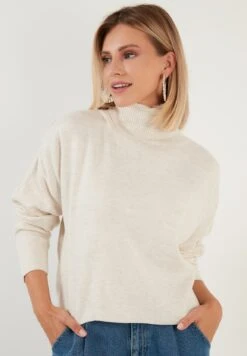 LELA MaglioneEcru Donna Maglieria L6S21I03T-A11 9 LELA MaglioneEcru Donna Maglieria L6S21I03T-A11 -Lela 6dd4d13422e7477193c2df426b08e912