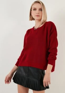 LELA MaglioneRed Donna Maglieria L6S21I03A-G11 -Lela 6e54f8af44ab41aa9a41fe5cf5ba2e11