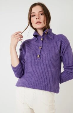 LELA MaglionePurple Donna Maglieria L6S21I022-I11 -Lela 6e5c7a6b3dc14d32a93160c93506f136