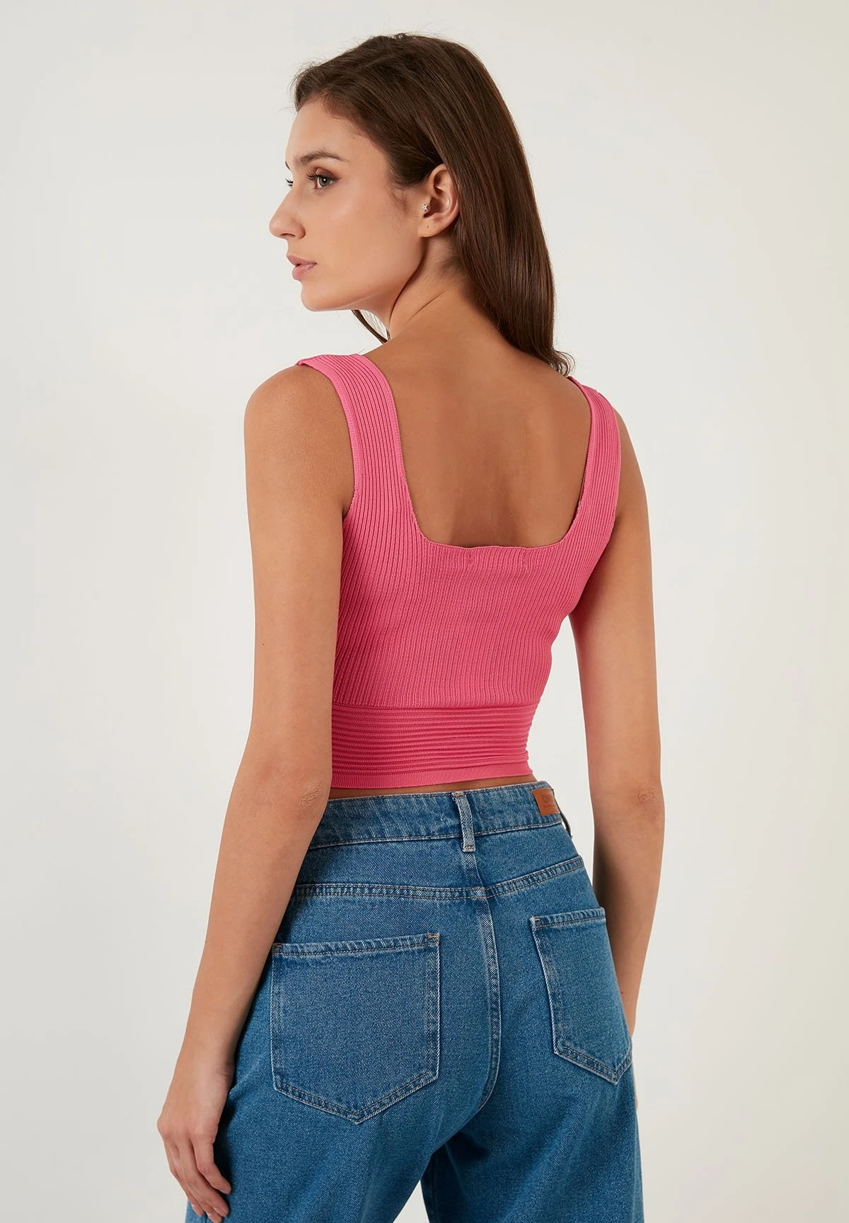 LELA Regular FitTopFuchsia Donna T-shirt E Top L6S21D028-J11 2 LELA Regular FitTopFuchsia Donna T-shirt E Top L6S21D028-J11 - immagine 2