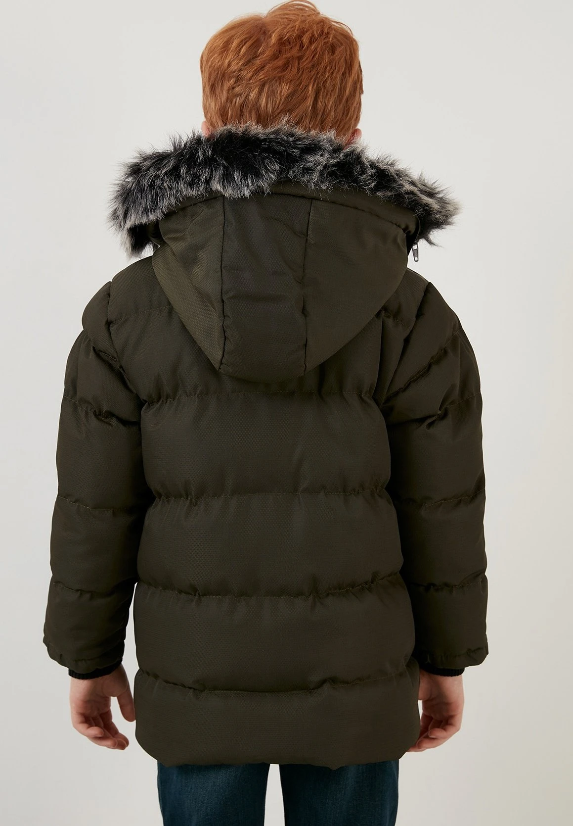 LELA Cappotto InvernaleKhaki Bambini Abbigliamento Outwear L6S24L009-N11 3 LELA Cappotto InvernaleKhaki Bambini Abbigliamento Outwear L6S24L009-N11 - immagine 3