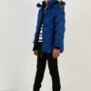 LELA Regular FitGiacca InvernaleBlue Bambini Abbigliamento Outwear L6S24L00G-K11