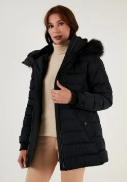 LELA Regular FitCappotto InvernaleNavy Blue Donna Cappotti L6S21U003-K11 -Lela 70cee4e310ce4fa0979fb45b4404ed26