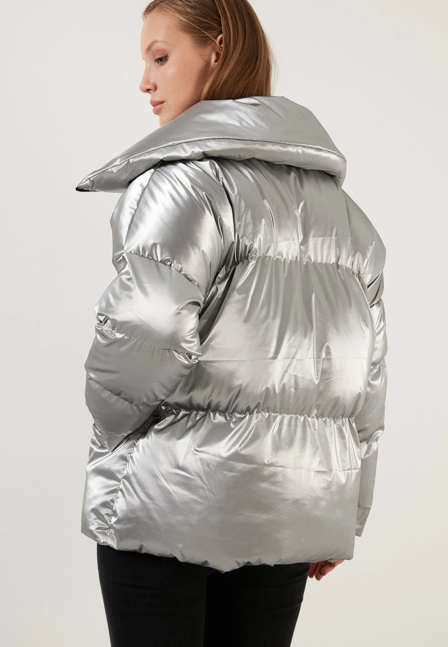 LELA Giacca InvernaleGrey Donna Giacche E Blazer L6S21U01O-C11 2 LELA Giacca InvernaleGrey Donna Giacche E Blazer L6S21U01O-C11 - immagine 2