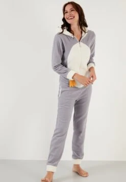 LELA Regular FitPigiamaGrey Donna Intimo Notte E Loungewear L6S81P00A-C11 8 LELA Regular FitPigiamaGrey Donna Intimo Notte E Loungewear L6S81P00A-C11 -Lela 71297282e4a5441db84854820fcfa399