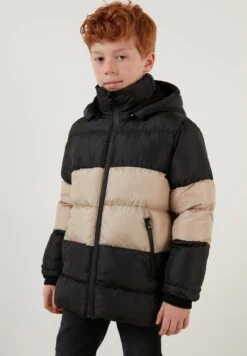 LELA Removable Hooded InflatableCappotto InvernaleBlack-Stone Color-Black Bambini Abbigliamento Outwear L6S26L000-Q11 -Lela 7244247d21fa4cd2bdc1e02fbfb1d05d