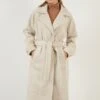 LELA Loose Fit - Cappotto Classico - Light Mink