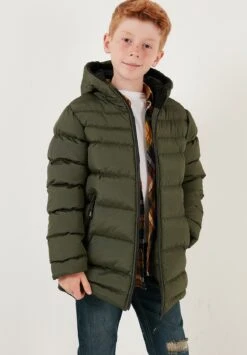 LELA Regular FitCappotto InvernaleKhaki Bambini Abbigliamento Outwear L6S24L00Q-N11 -Lela 741e685cdad3424b976edf707db17804